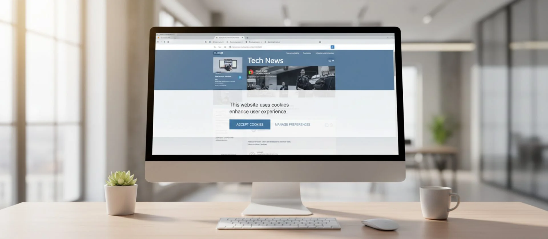 Cookie icon representing cookie policy information