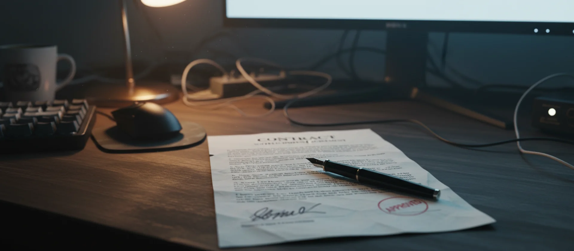 Document icon representing terms of use